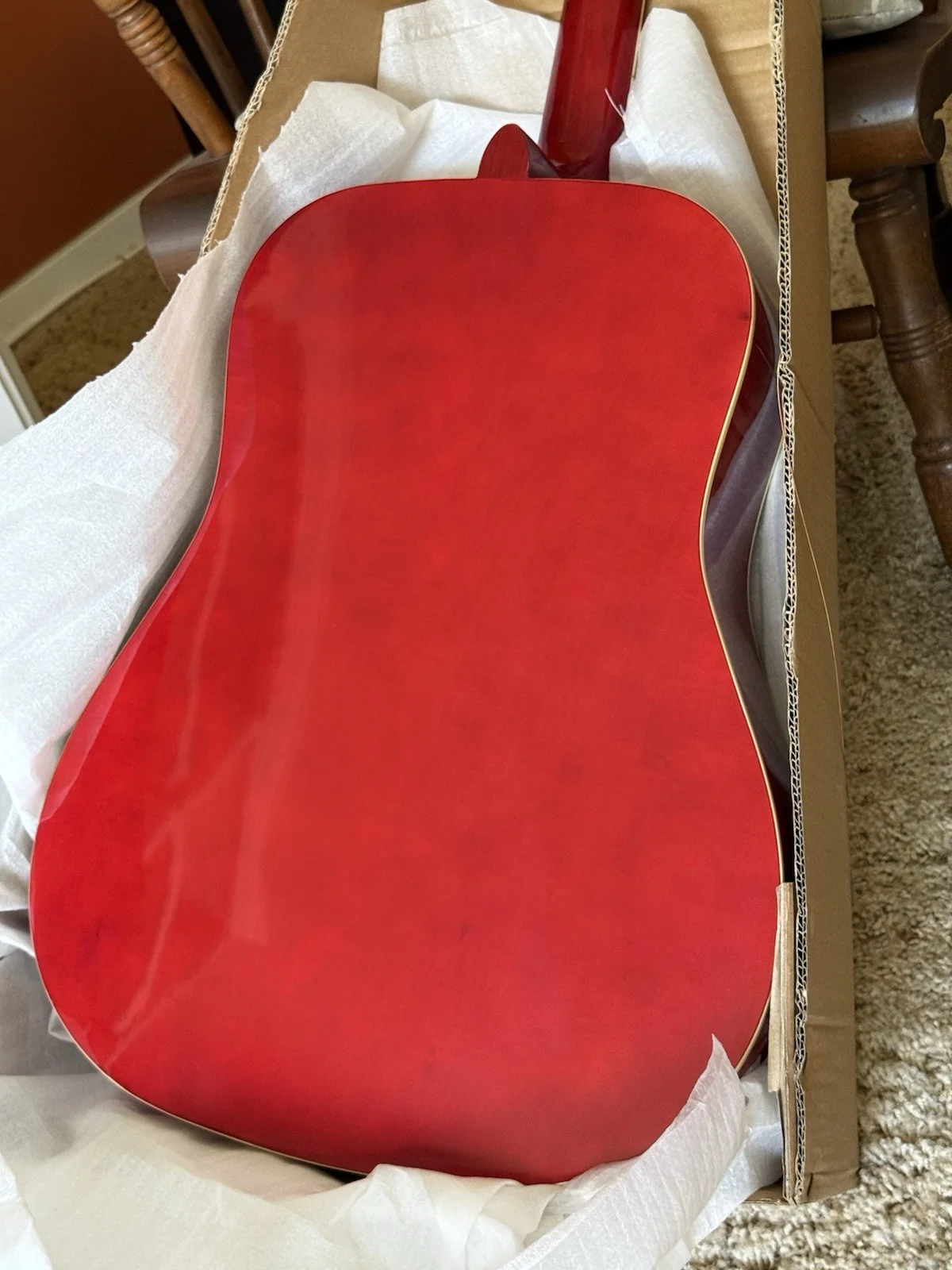 SIGNED CARRIE UNDERWOOD AUTOGRAPHED PROMOTIONAL GUITAR CERTIFIED JSA # See Pics, image 5