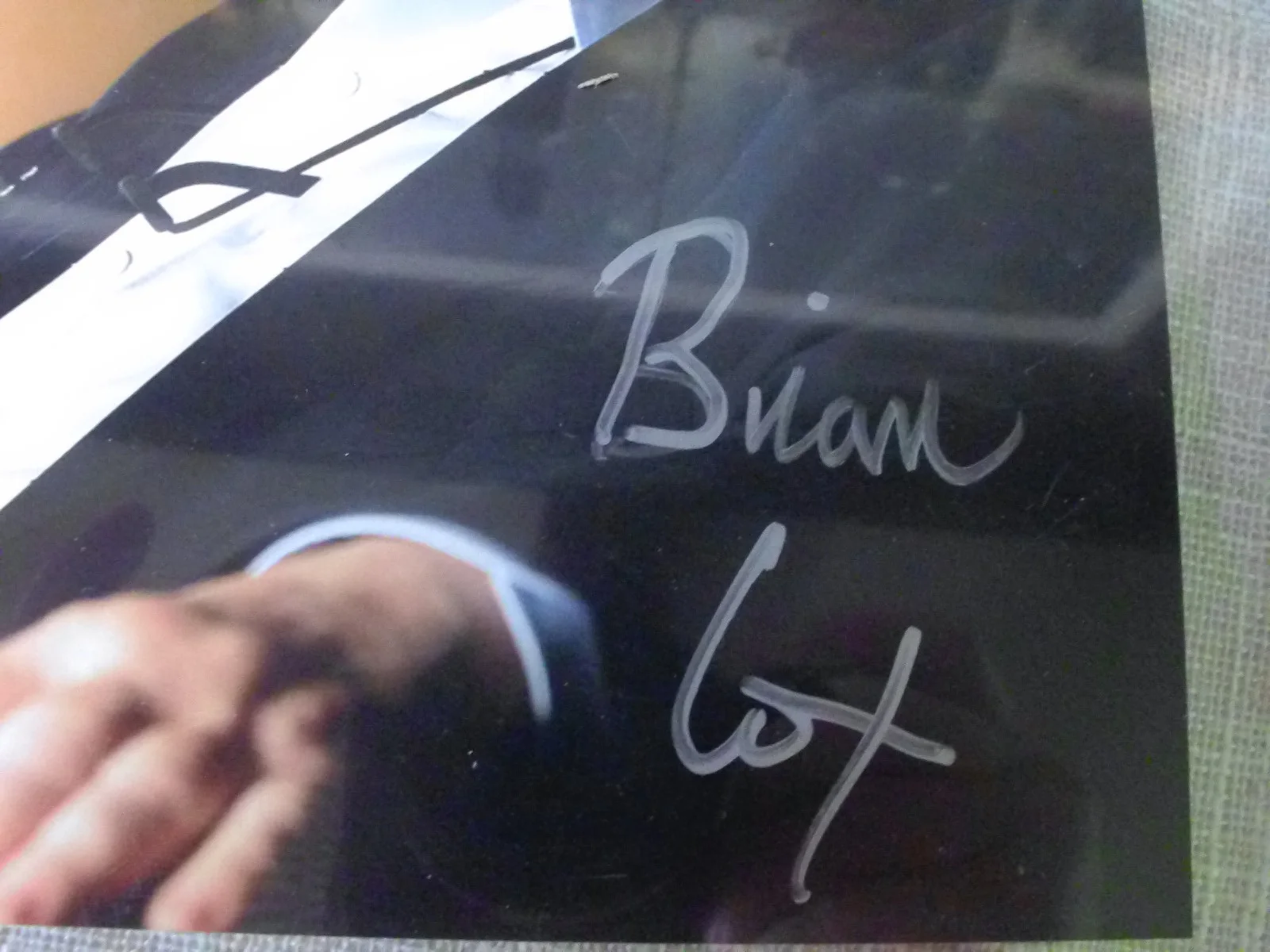 BRIAN COX SIGNED AUTOGRAPHED 10X8 PHOTO BECKETT BAS, image 2