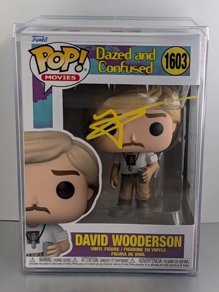 Matthew McConaughey — Matthew McConaughey Signed Funko Pop #1603 David Wooderson Dazed and Confused