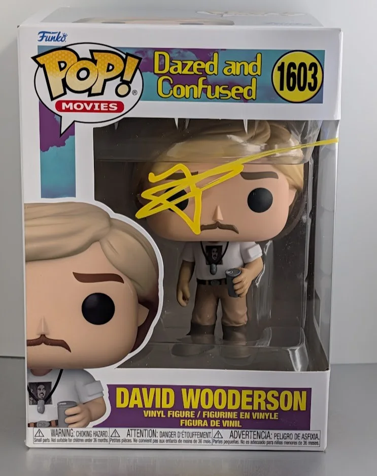 Matthew McConaughey — Matthew McConaughey Signed Funko Pop #1603 David Wooderson Dazed and Confused, image 2