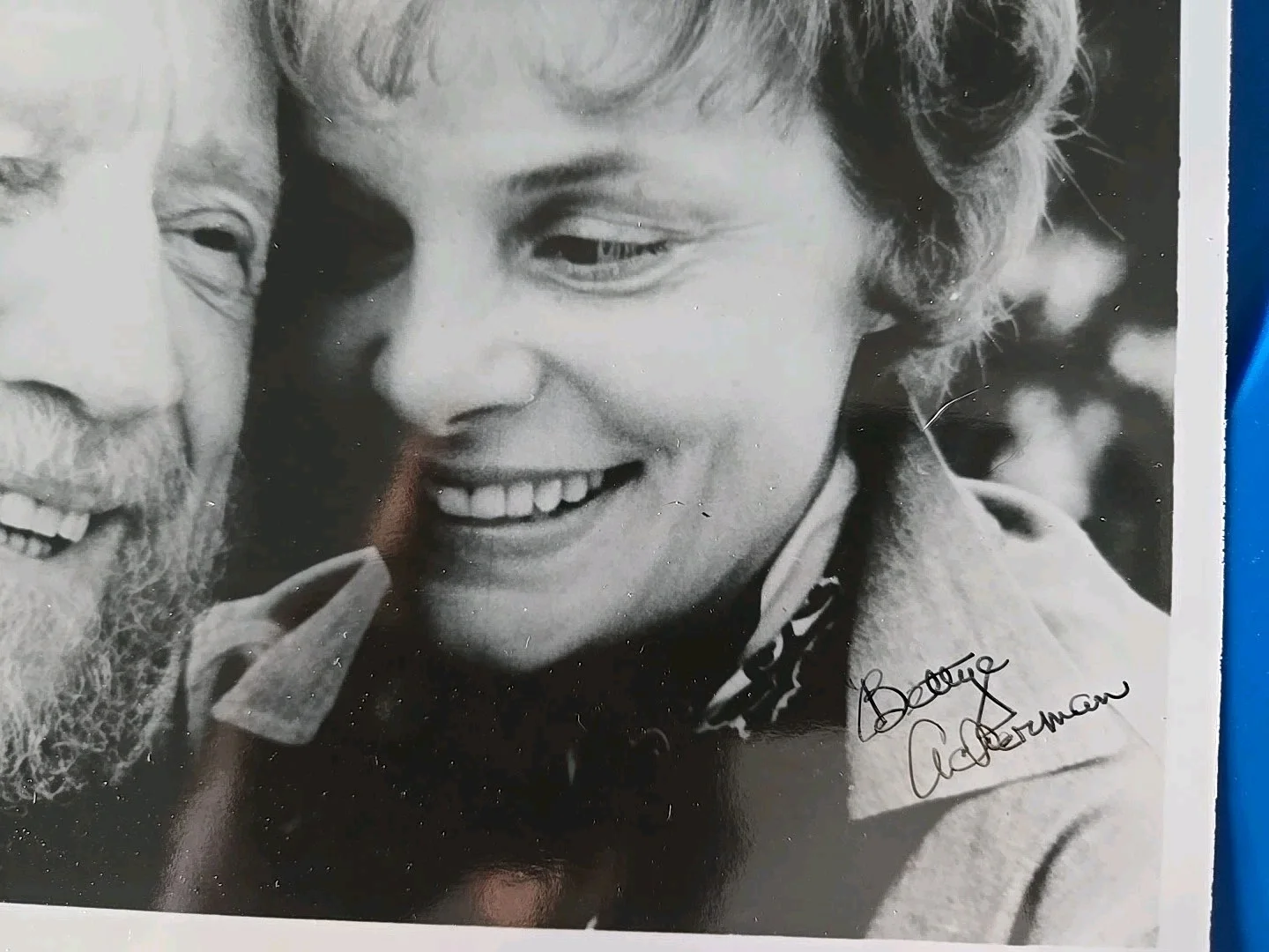 Sam Jaffe - Bettye Ackerman ' Film-Stage-TV ' Signed 8x10 Photo., image 2