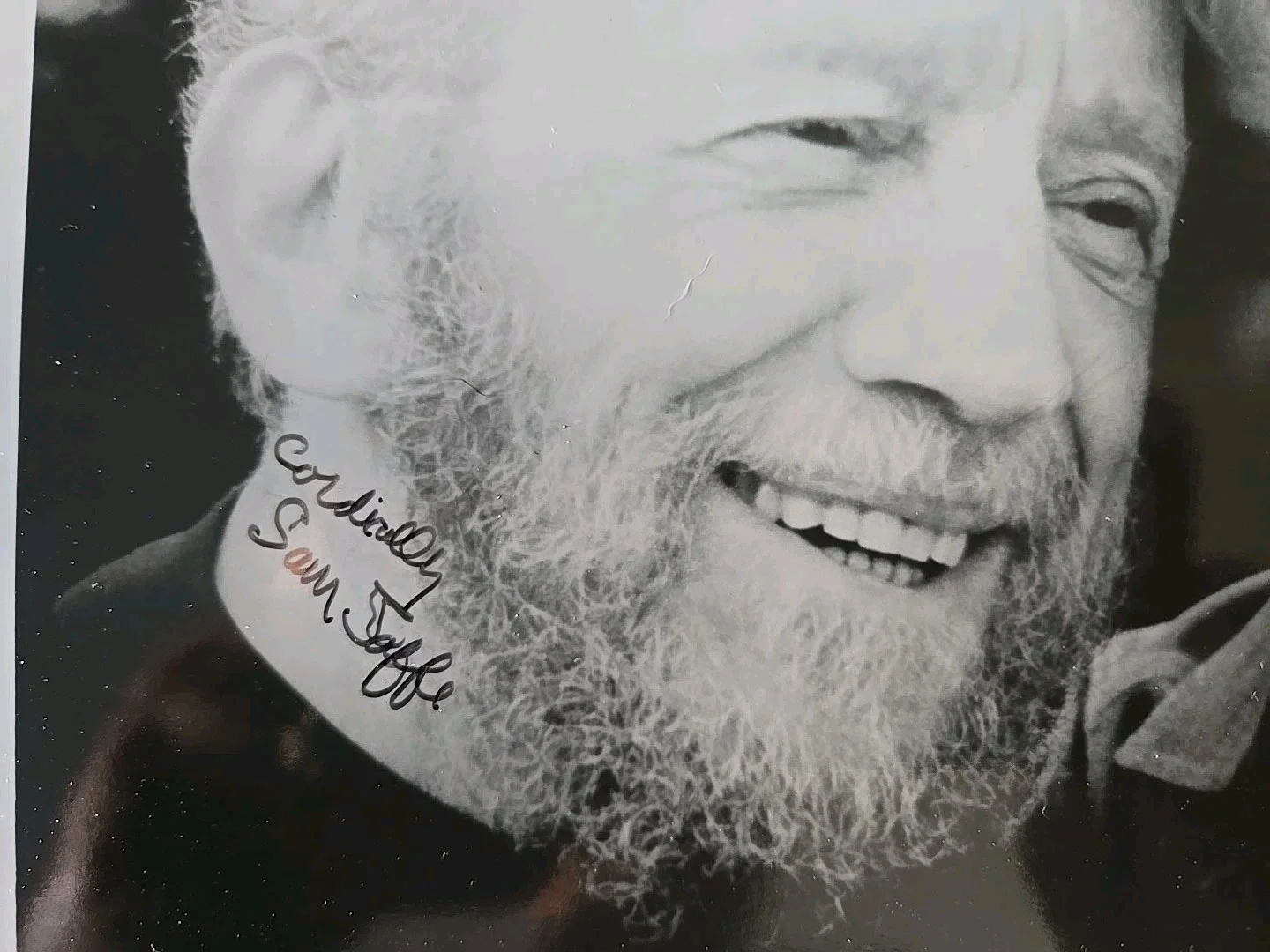 Sam Jaffe - Bettye Ackerman ' Film-Stage-TV ' Signed 8x10 Photo., image 4