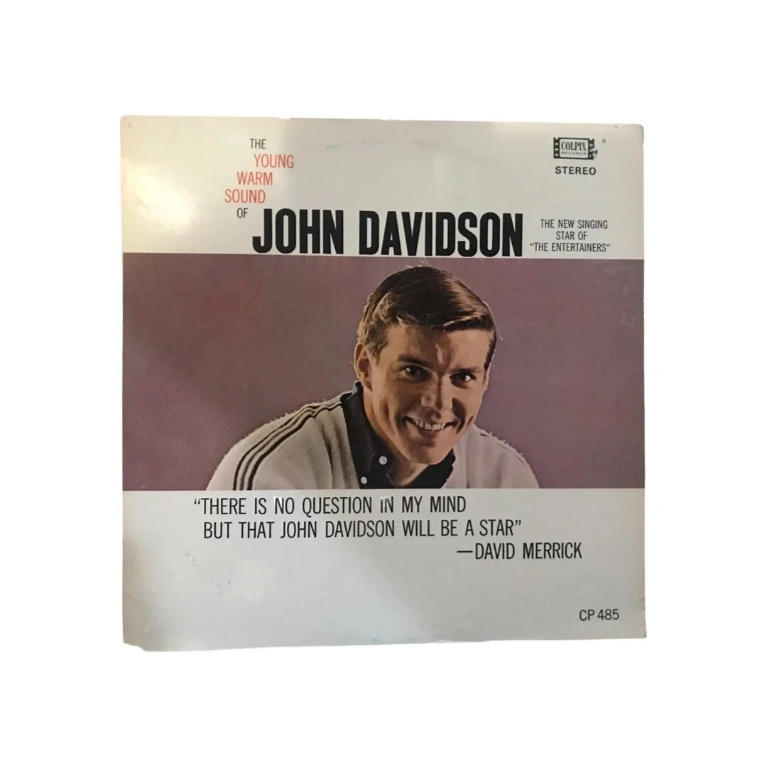 John Davidson Carol Burnett Record Albums 2 Signed Autograph Vintage 1960s Set 4, изображение 4