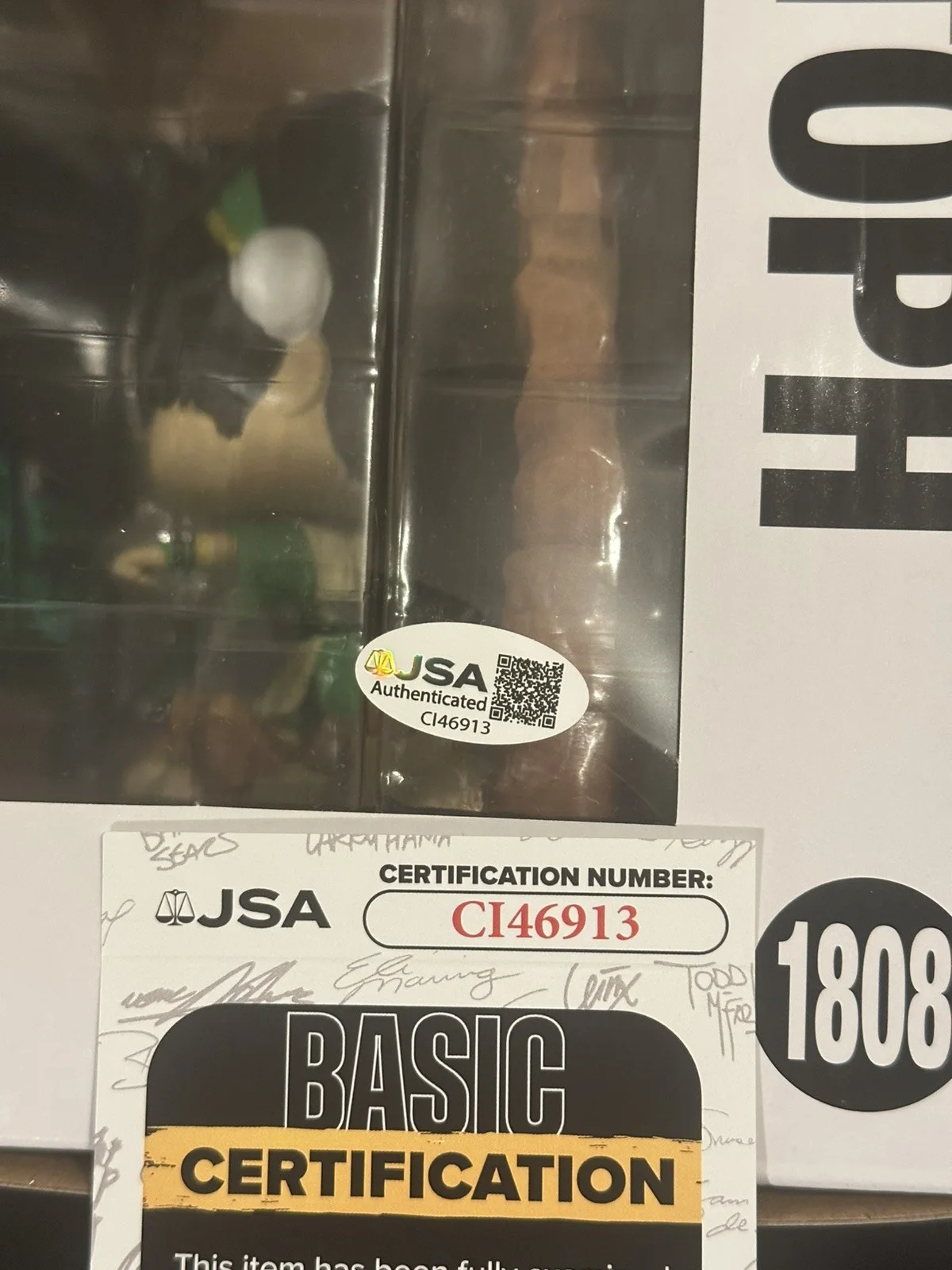 Jessie Flower — Jessie Flower Autograph Signed Avatar The Last Airbender Funko Pop JSA COA, image 4