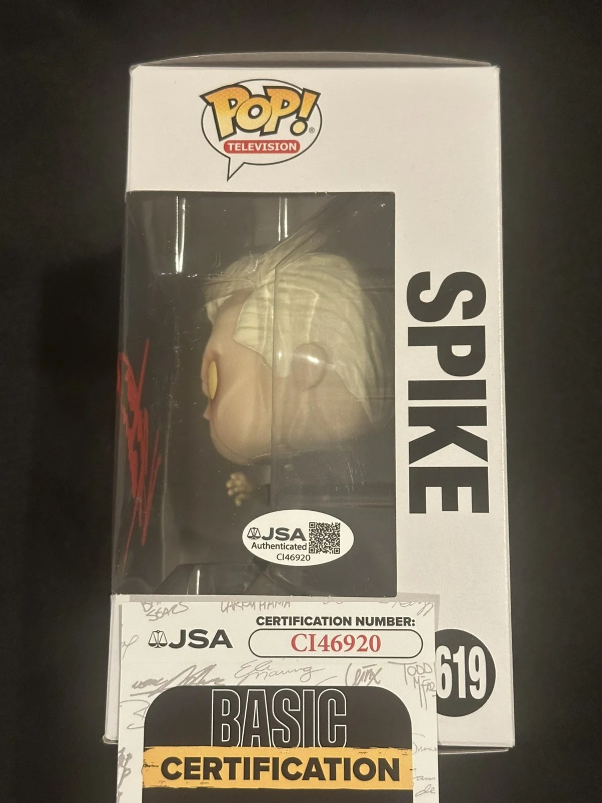 James Marsters — James Marsters Autograph Signed Buffy The Vampire Slayer Funko Pop JSA COA, изображение 4