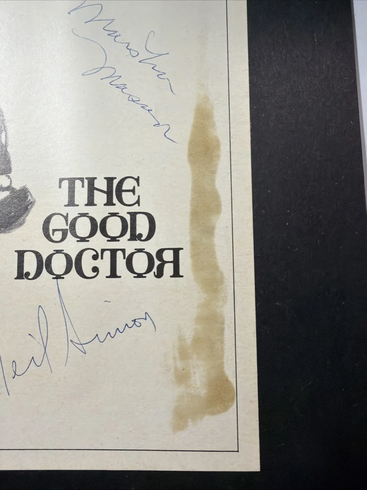 The Good Doctor Playbill Signed By Neil Simon & Marsha Mason 1973, image 5