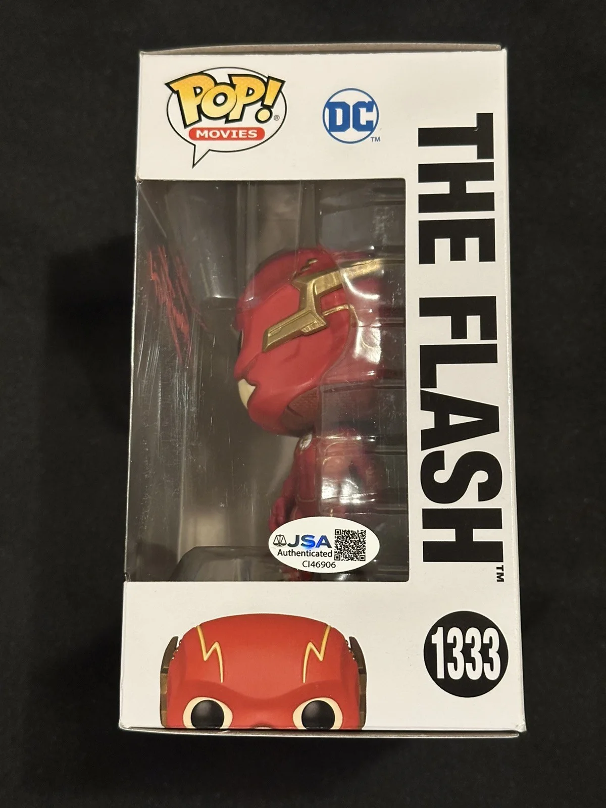 Grant Gustin — Grant Gustin Autograph Signed The Flash Funko Pop JSA COA, image 3