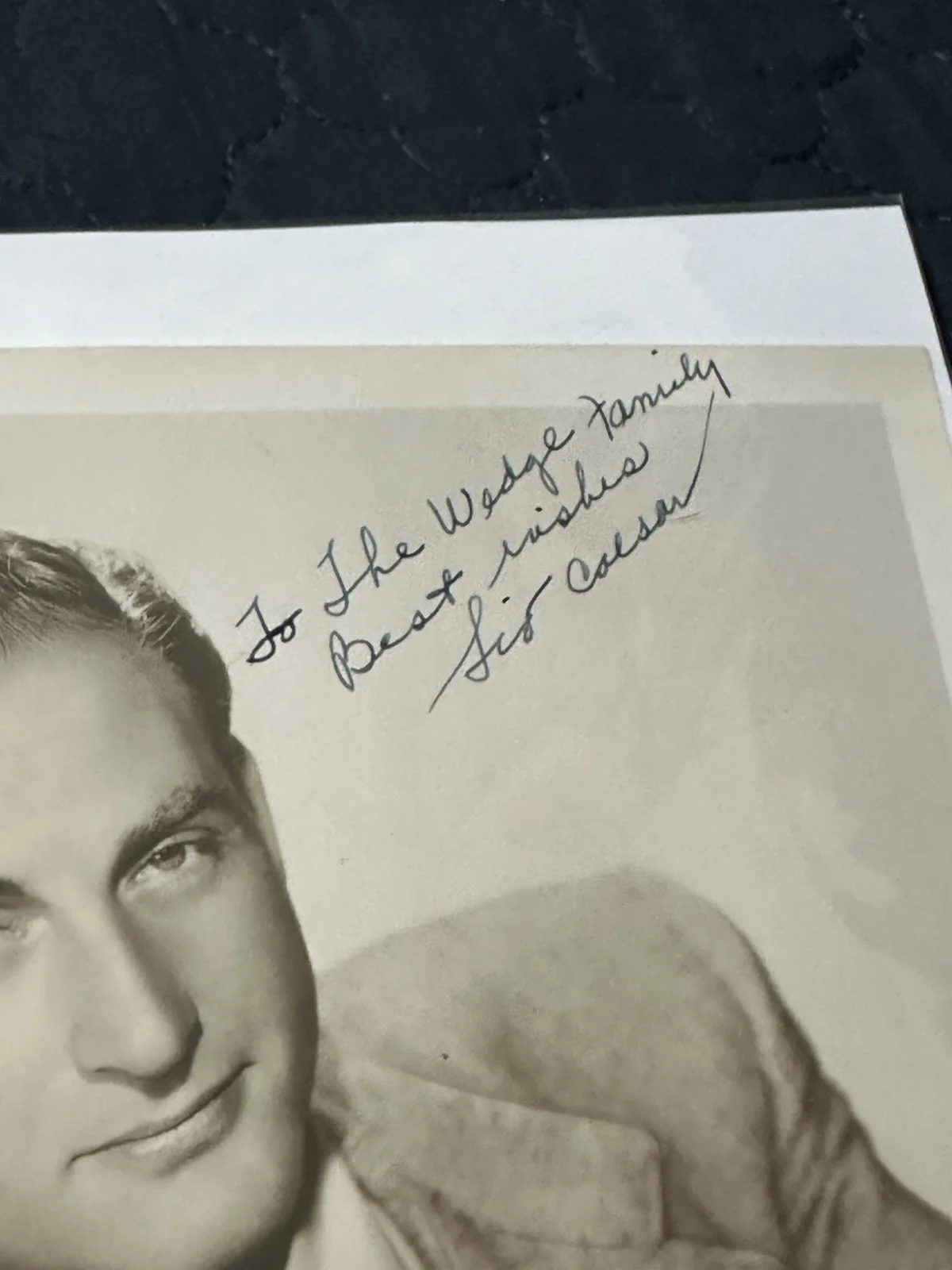 Sid Caesar Signed Photo 8x10 - COA JSA, image 2