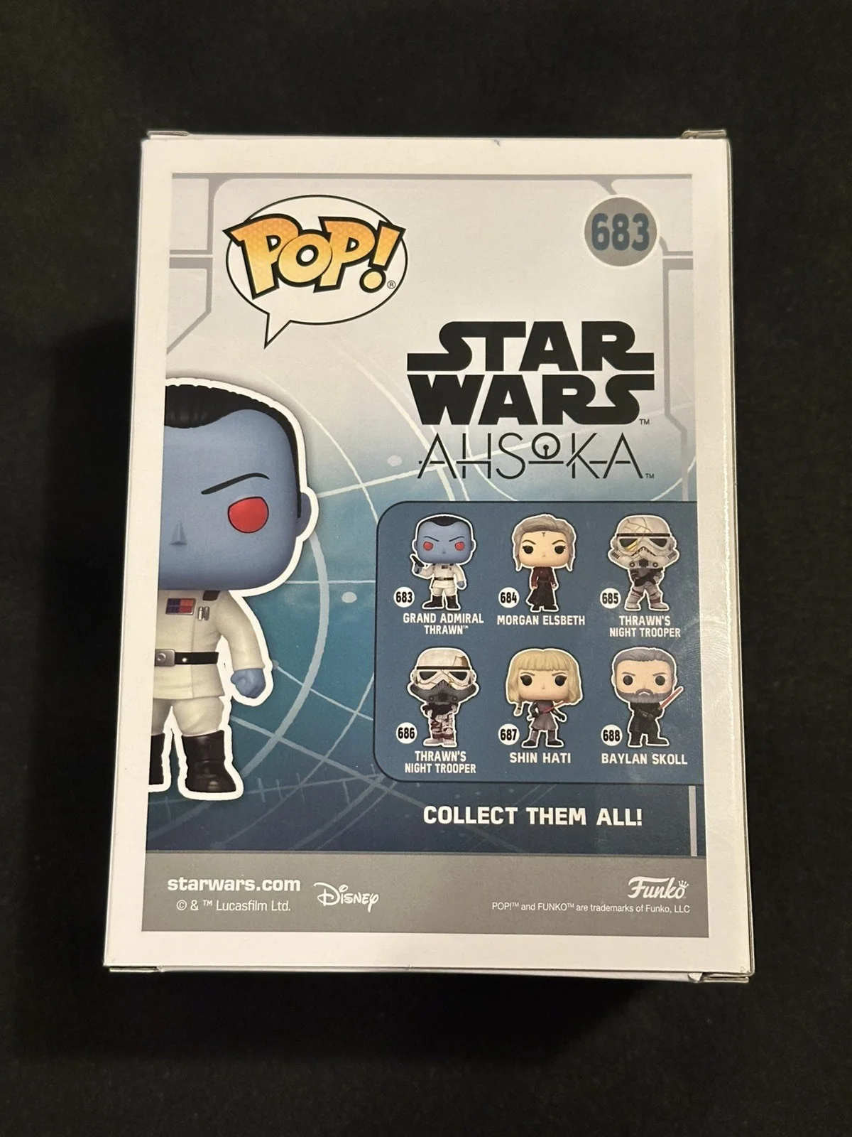 Lars Mikkelsen — Lars Mikkelsen Autograph Signed Star Wars Funko Pop JSA COA, image 5