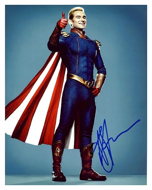Antony Starr — Antony Starr The Boys 8x10 Autograph Reprint Homelander Signed Collectible Gift