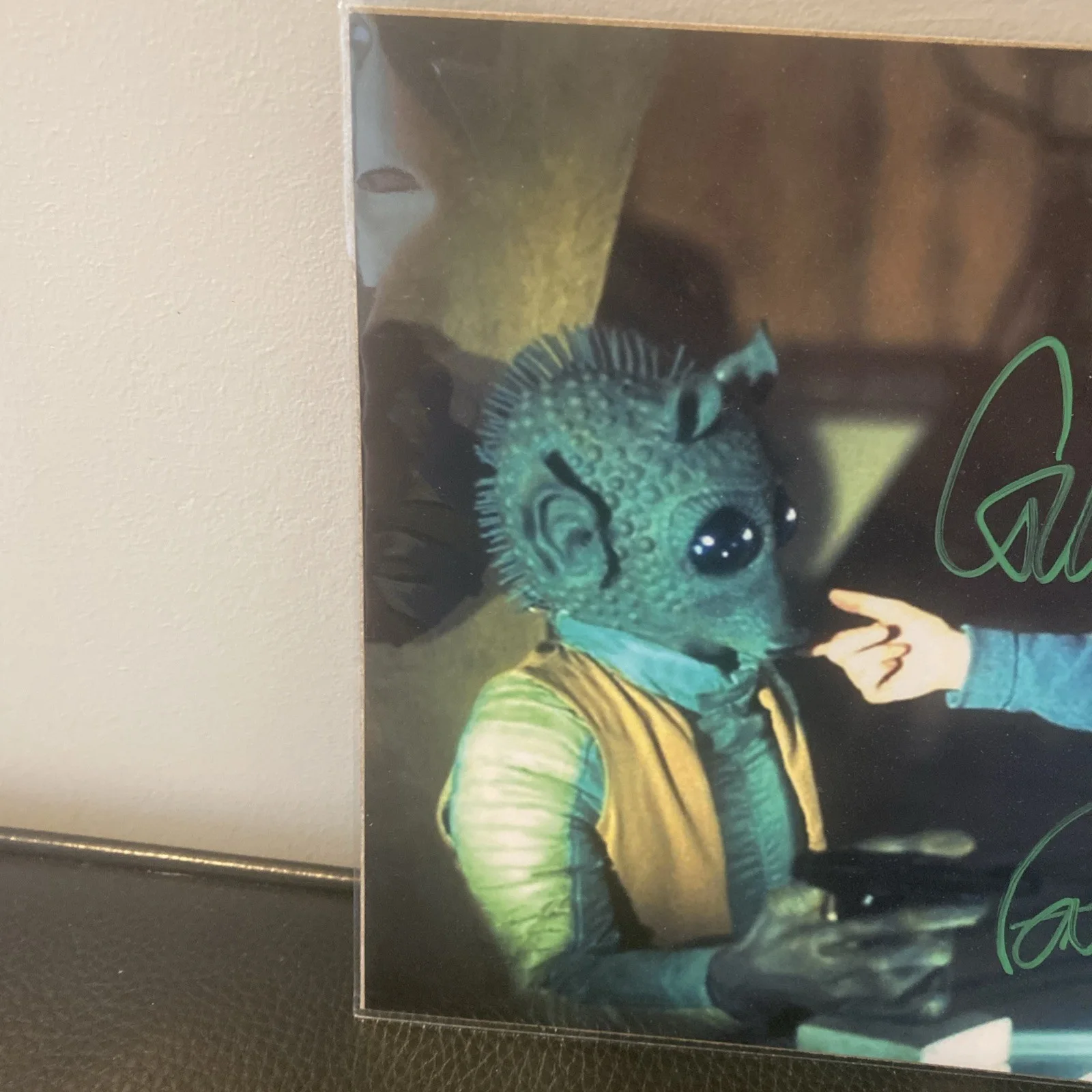 Paul Blake Signed Star Wars Greedo 8x10 Photo Pristine Authenticated, image 4