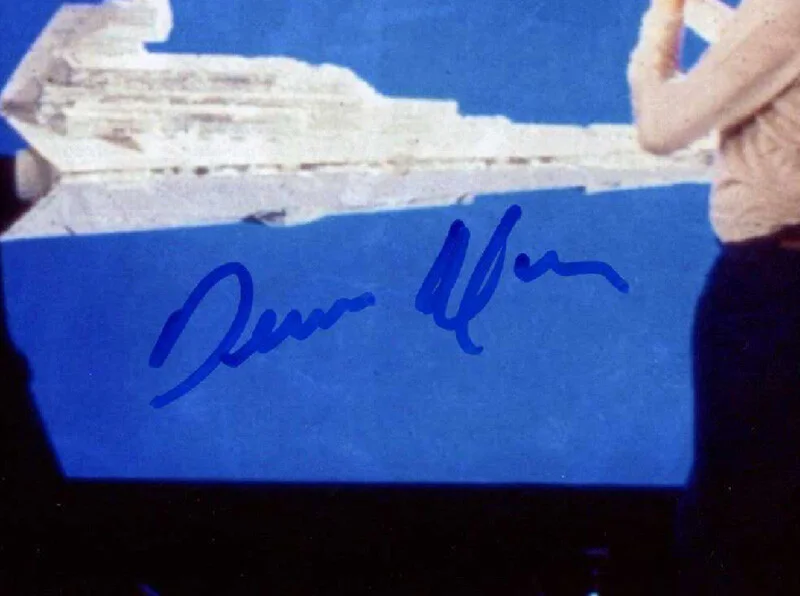DENNIS MUREN SIGNED 11x14 PHOTO ILM SPECIAL EFFECTS ARTIST STAR WARS BECKETT BAS, изображение 2