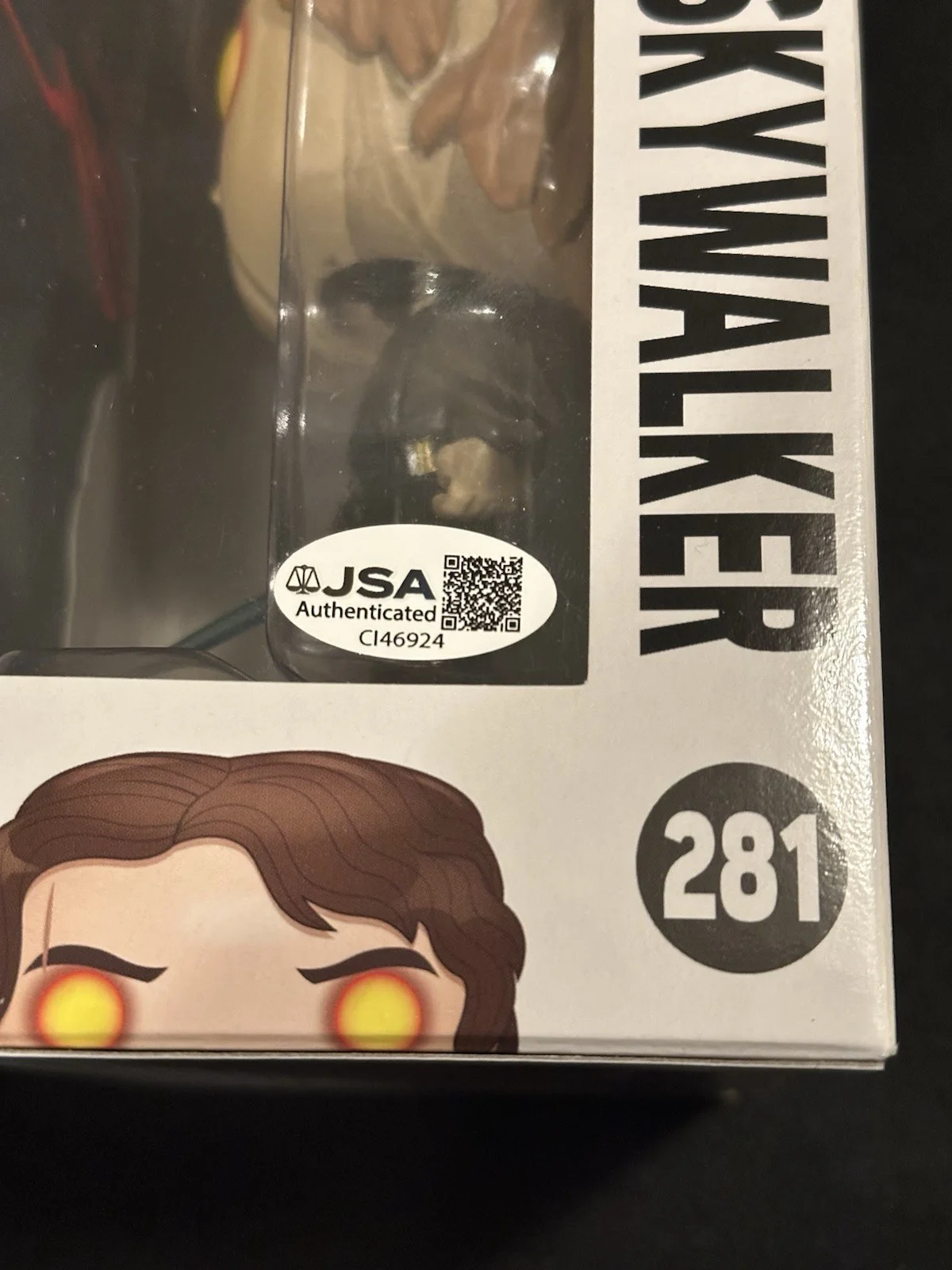Hayden Christensen — Hayden Christensen Autograph Signed Star Wars Funko Pop JSA COA, image 4