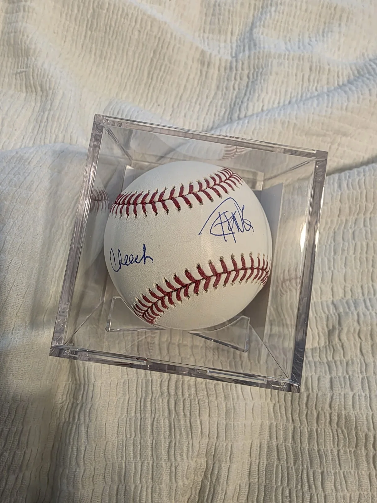 Cheech, Chong — Cheech Martin and Tommy Chong Signed Autographed Baseball Up In Smoke JSA COA, изображение 2