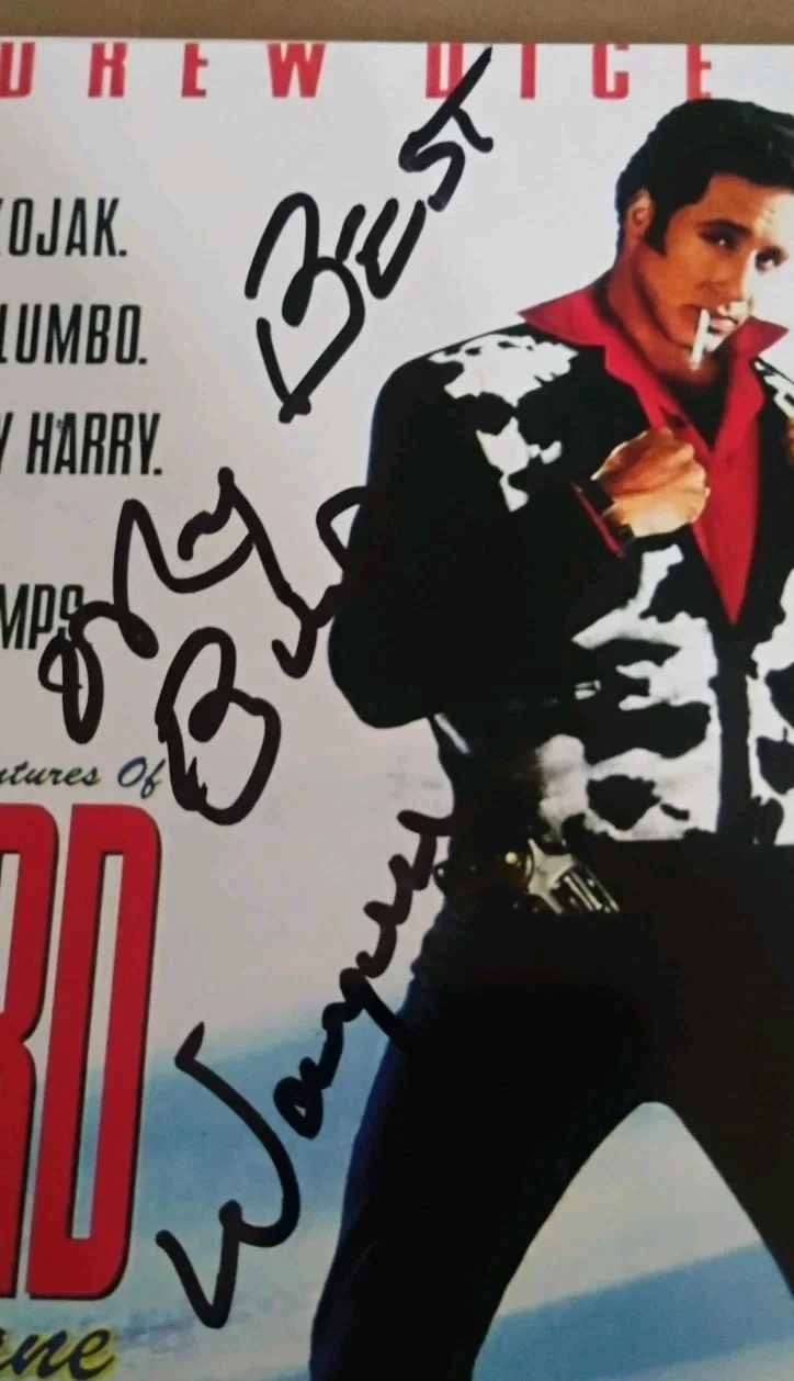 WAYNE NEWTON MR LAS VEGAS SIGNED AUTOGRAPHED FORD FAIRLANE 8X10 PHOTO PROOF RARE, изображение 2