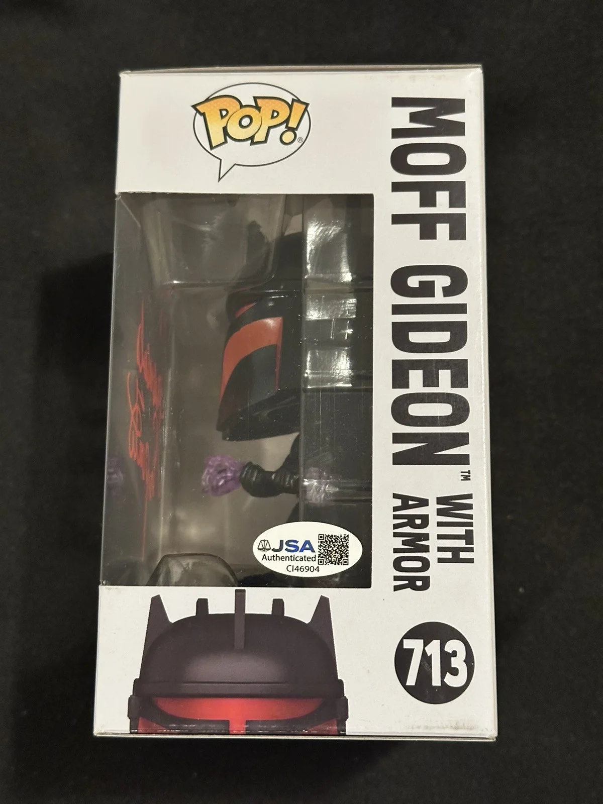 Giancarlo Esposito — Giancarlo Esposito Autograph Signed Star Wars Funko Pop JSA COA, изображение 3
