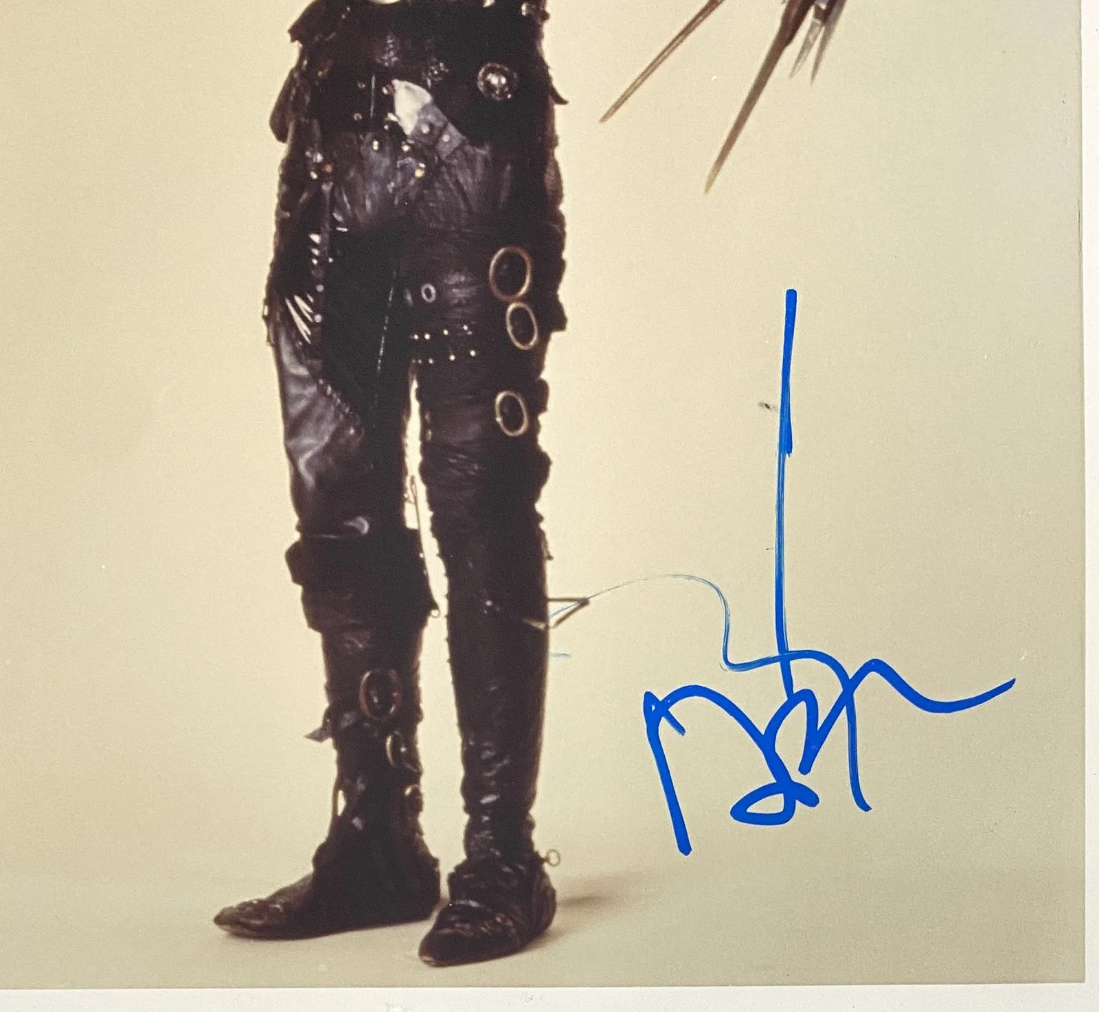 Johnny Depp Signed 8” x 10” Edward Scissorhands Photo – PSA & Beckett, image 2