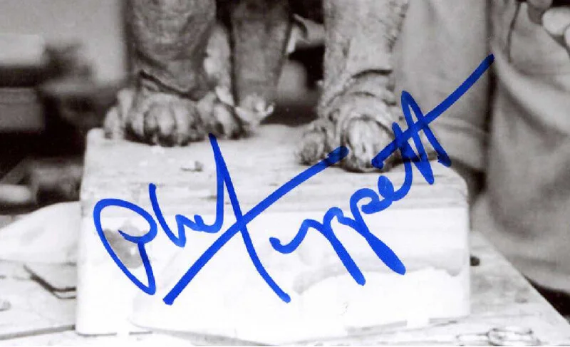PHIL TIPPETT TOM ST. AMAND SIGNED AUTOGRAPHED 11x14 PHOTO STAR WARS BECKETT BAS, image 2
