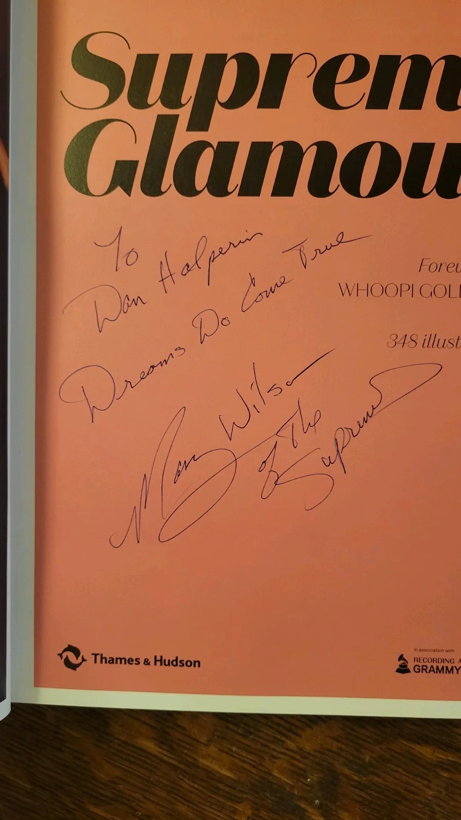 MARY WILSON Of The Supremes Signed "Supreme Glamour", изображение 4