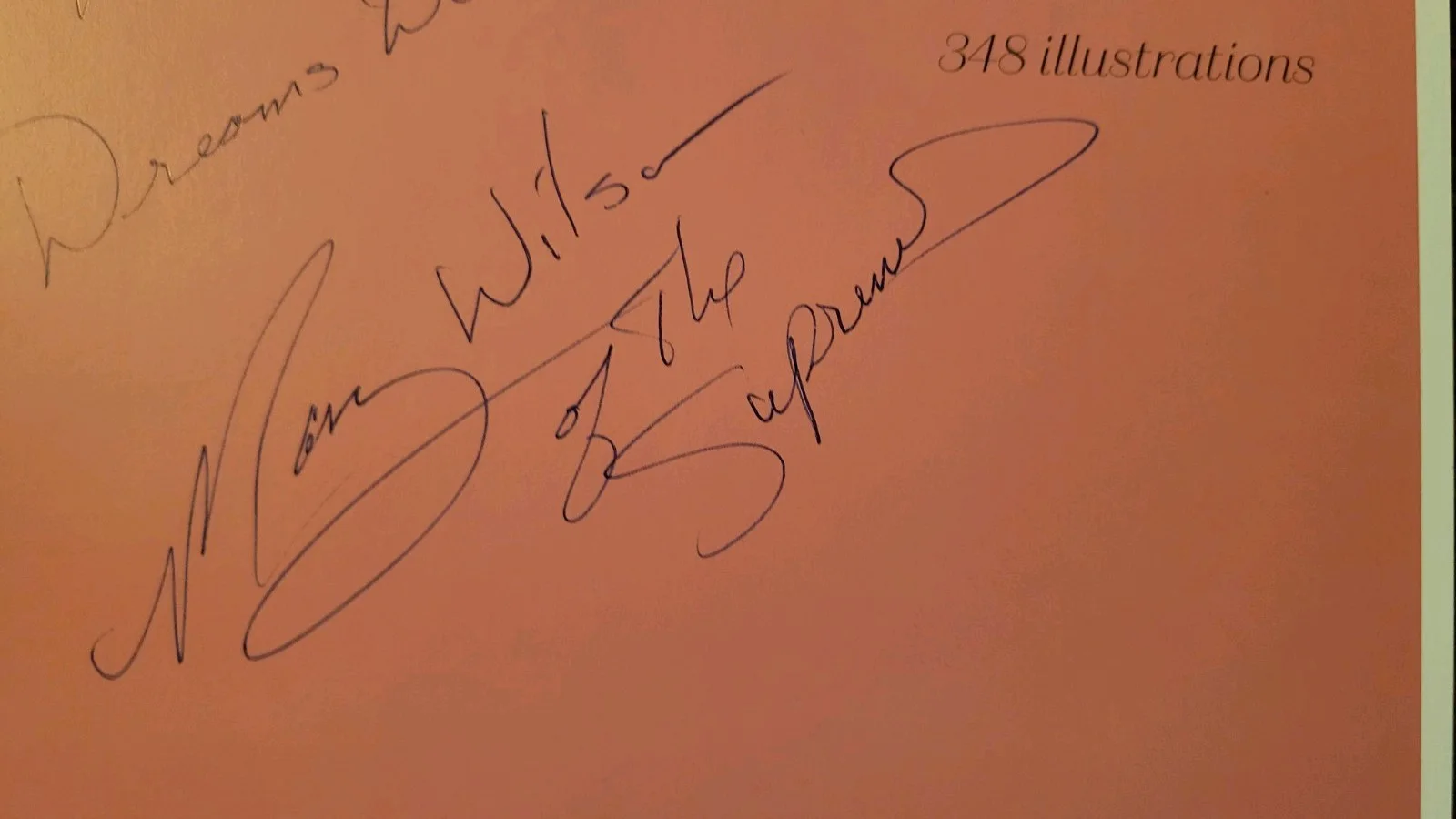 MARY WILSON Of The Supremes Signed "Supreme Glamour", изображение 5