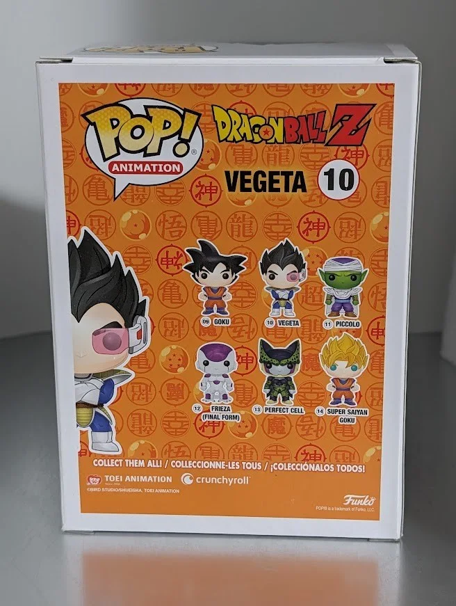 Brian Drummond — Brian Drummond Autographed Quoted ARTWORK Funko Pop #10 Vegeta Dragon Ball Z DBZ, изображение 4
