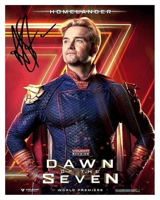 Antony Starr — Antony Starr The Boys Homelander 8x10 Autograph Reprint Photo Signed