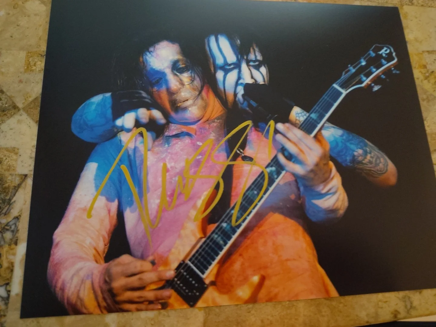 Twiggy Ramirez Signed 8x10 Marilyn Manson. Mechanical Animals Antichrist Super, изображение 4