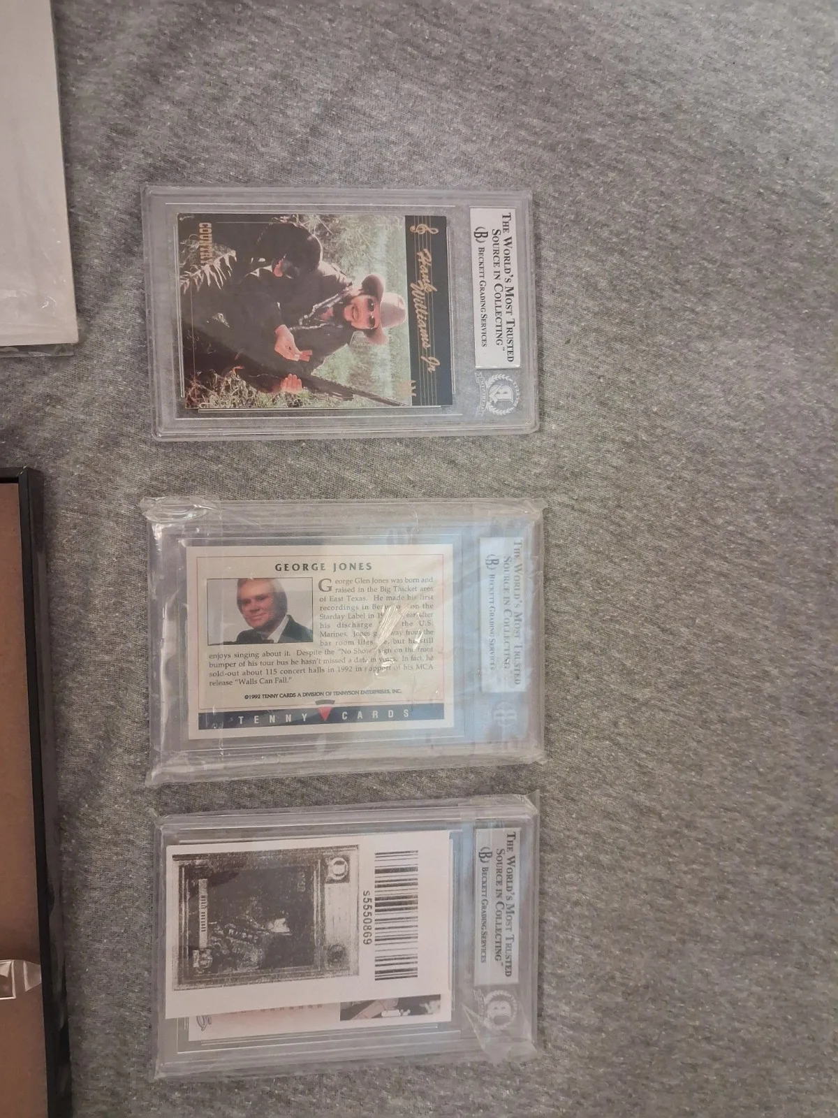 Autographed Country Music Lot Willie Nelson Waylon Hank Jr JSA/Beckett and more, изображение 5