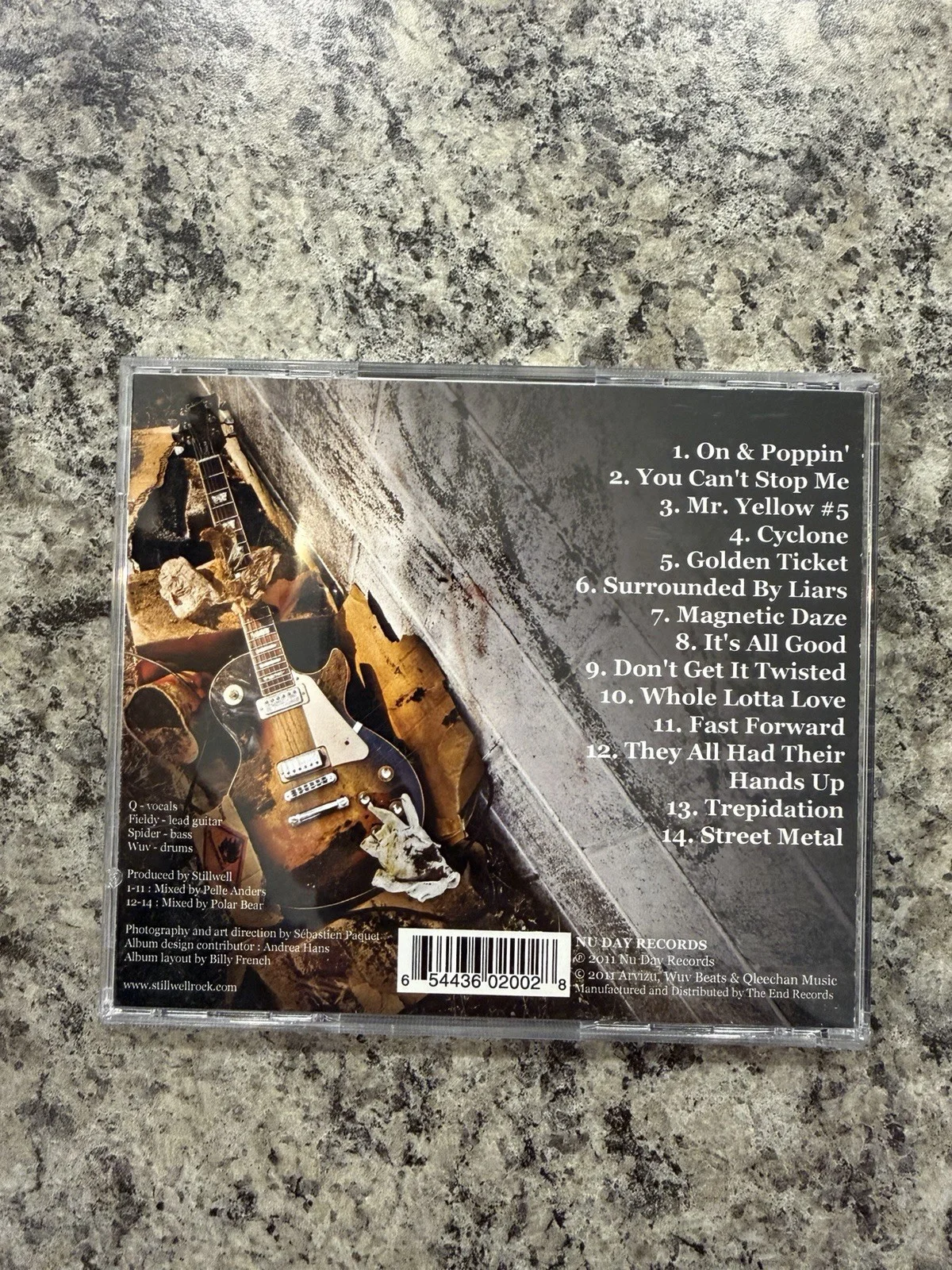 Stillwell Dirtbag CD Autographed Signed Fieldy Korn + Band Members, изображение 3
