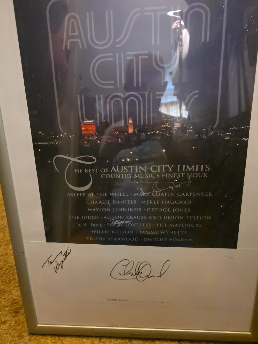Austin City Limits Counrty Music Finest Hour Lithograph Signed, изображение 2