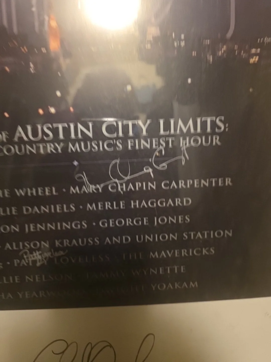 Austin City Limits Counrty Music Finest Hour Lithograph Signed, изображение 4