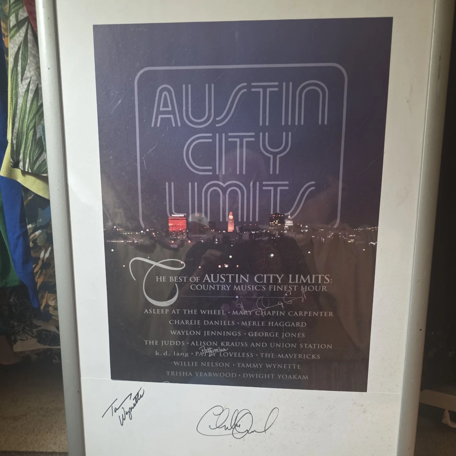 Austin City Limits Counrty Music Finest Hour Lithograph Signed, изображение 5