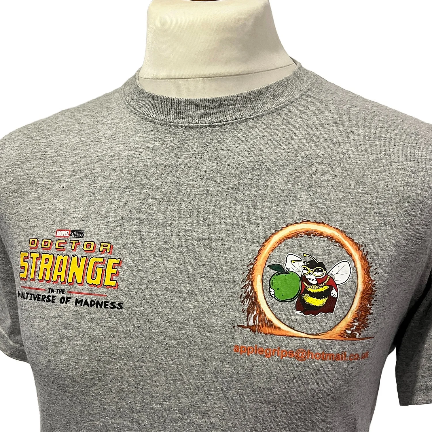 DR STRANGE Cast & Crew T-Shirt M Grips Dept Movie Marvel Studios Production Gift, image 2