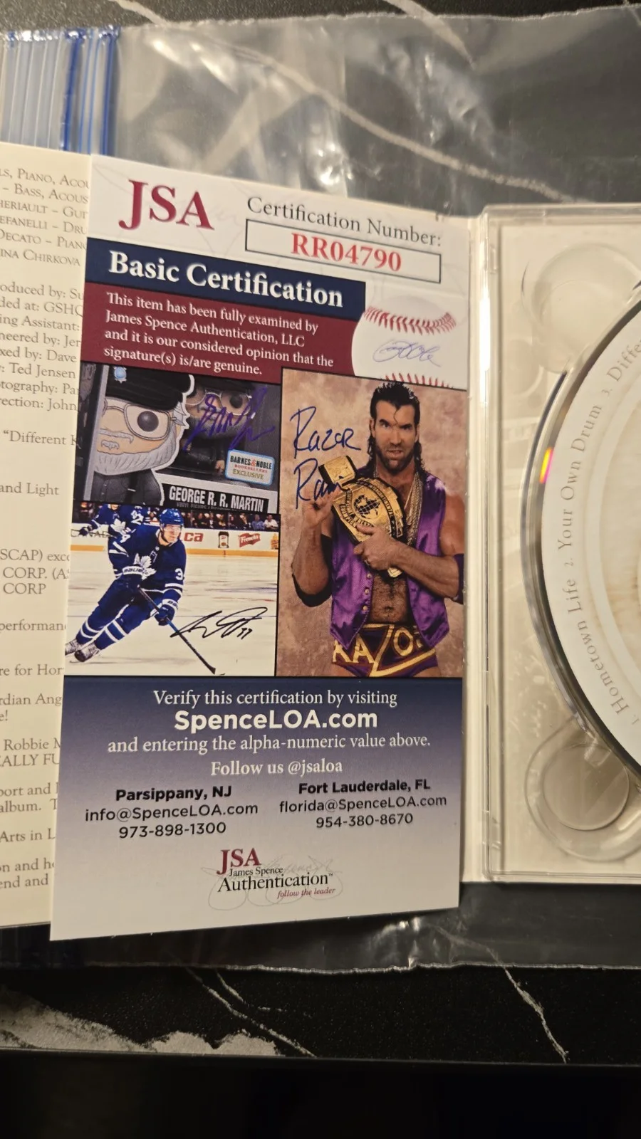 Autographed Sully Erna Hometown Life CD, image 4