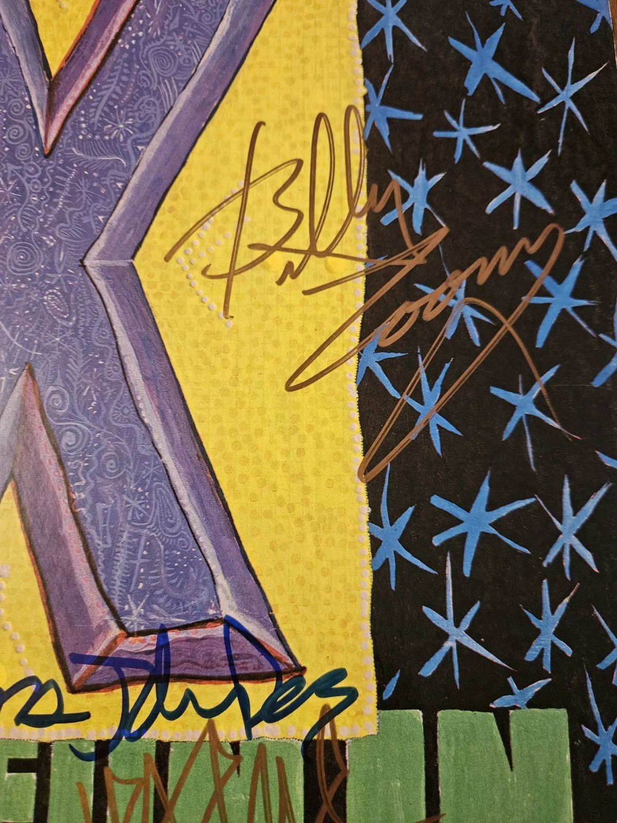 X (Punk Band) Signed LP Full Band Rare, image 4