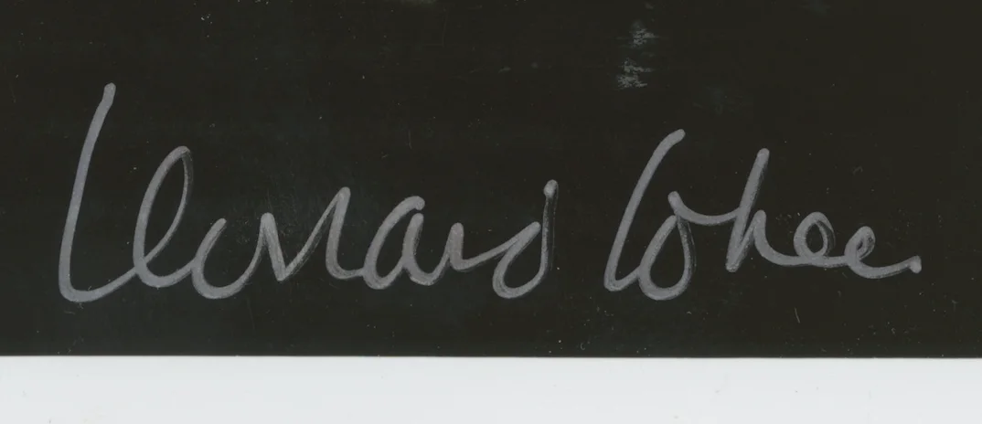 Leonard Cohen Hallelujah Singer Autographed Signed 8x10 Photo AMCo COA 25648, изображение 2