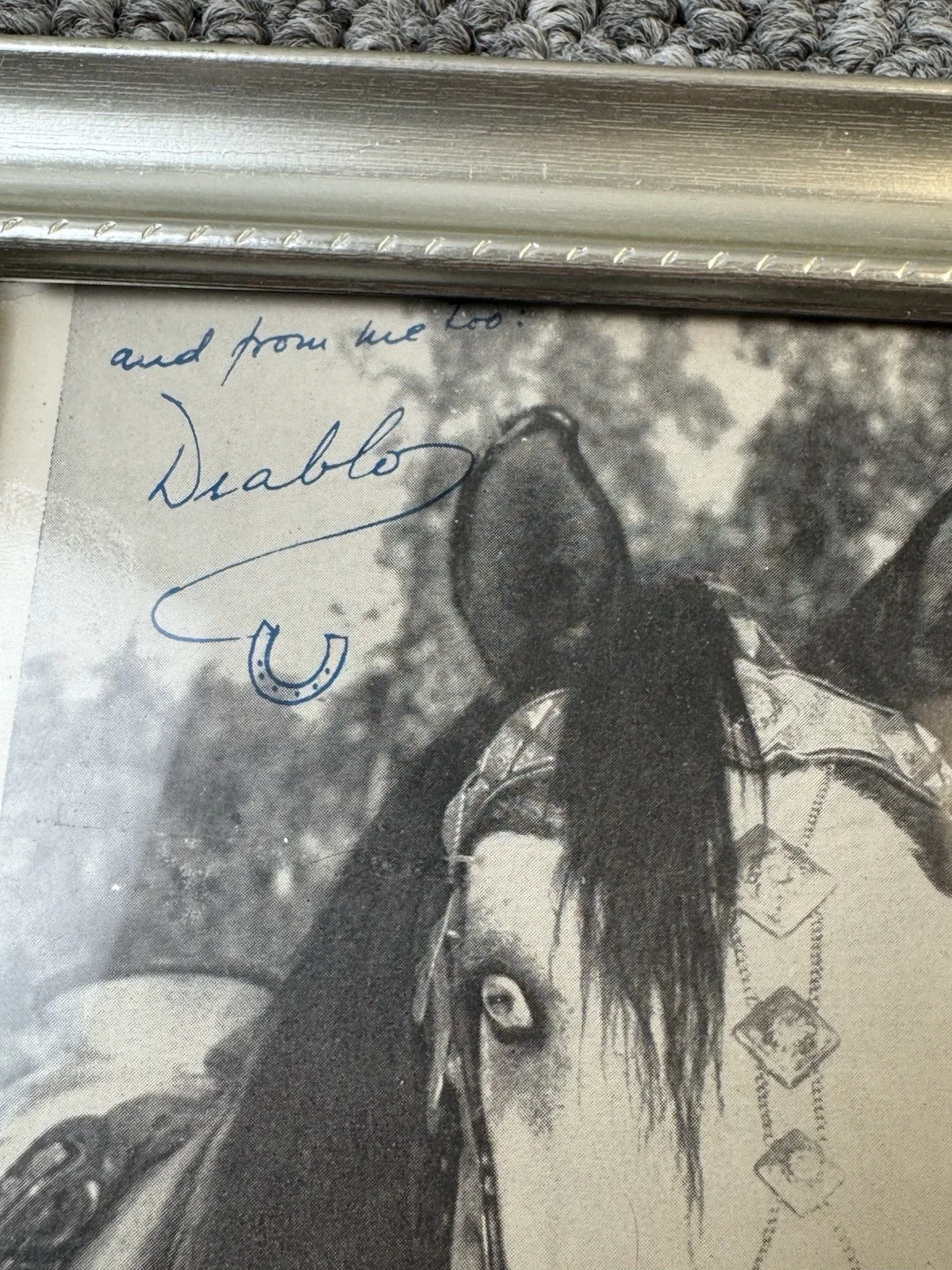 The Cisco Kid — The Cisco Kid signed inscribed b/w 8 x 10 photo Duncan Reynolds Kansas City, изображение 3
