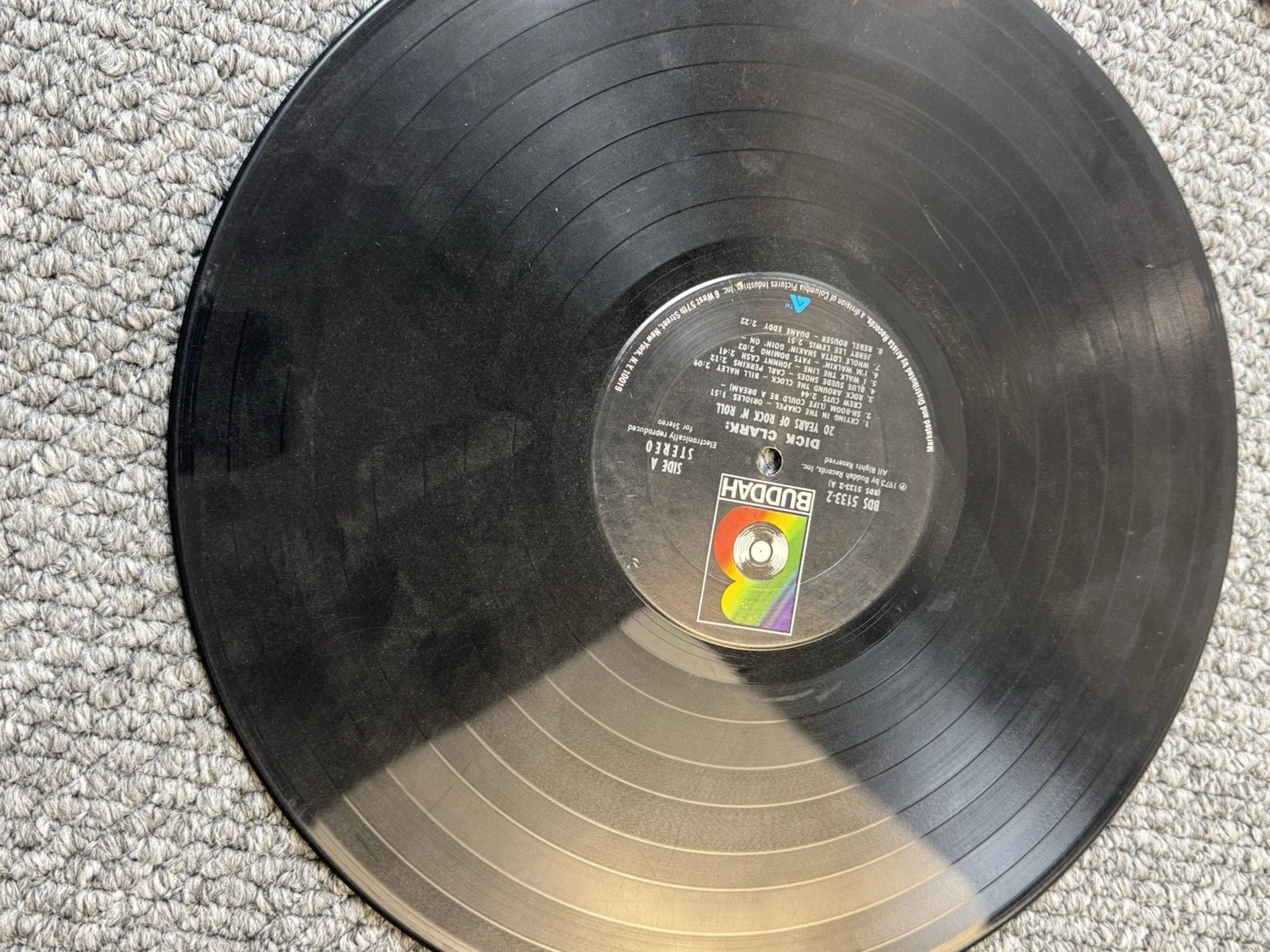 Dick Clark "20 Years Of Rock N' Roll" Vinyl - Signed - Rick Derringer & Melanie, image 5