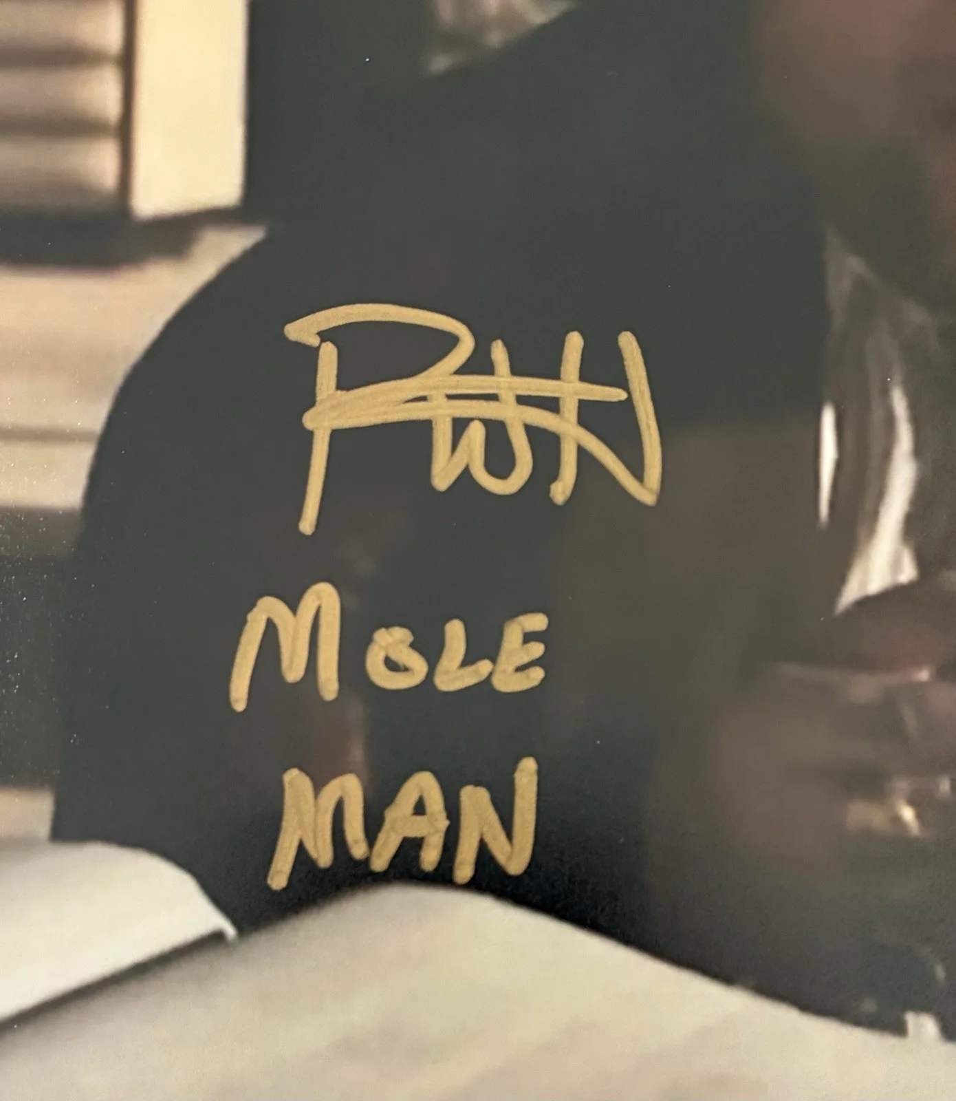 Paul Walter Hauser — Paul Walter Hauser Fantastic Four Mole Man Signed 8x10 Photo Beckett BAS, изображение 2