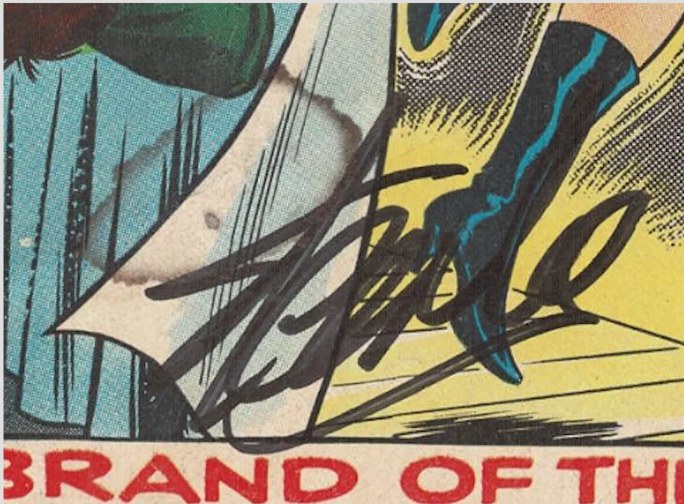 Stan Lee Autographed Signed Amazing Spiderman Original Comic PSA COA 22406, image 2