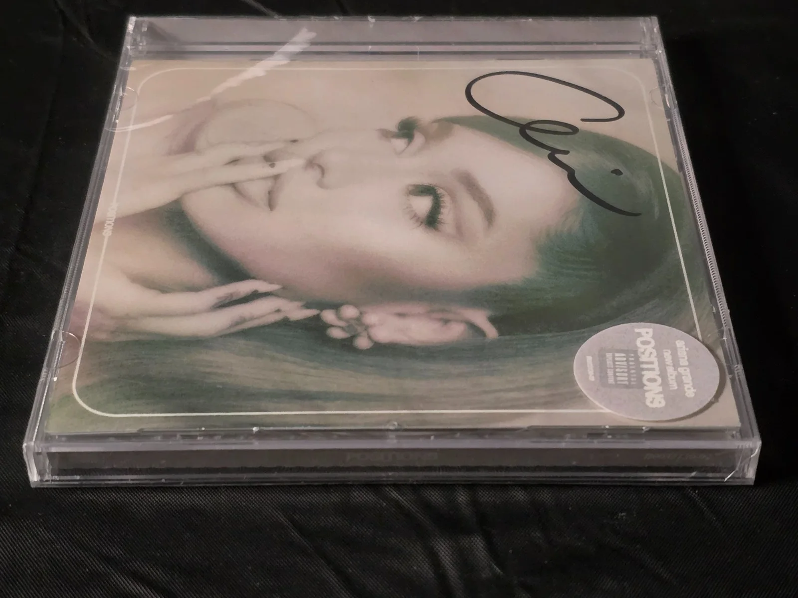 Ariana Grande Signed Autograph Positions CD Sealed - Brand new, image 3
