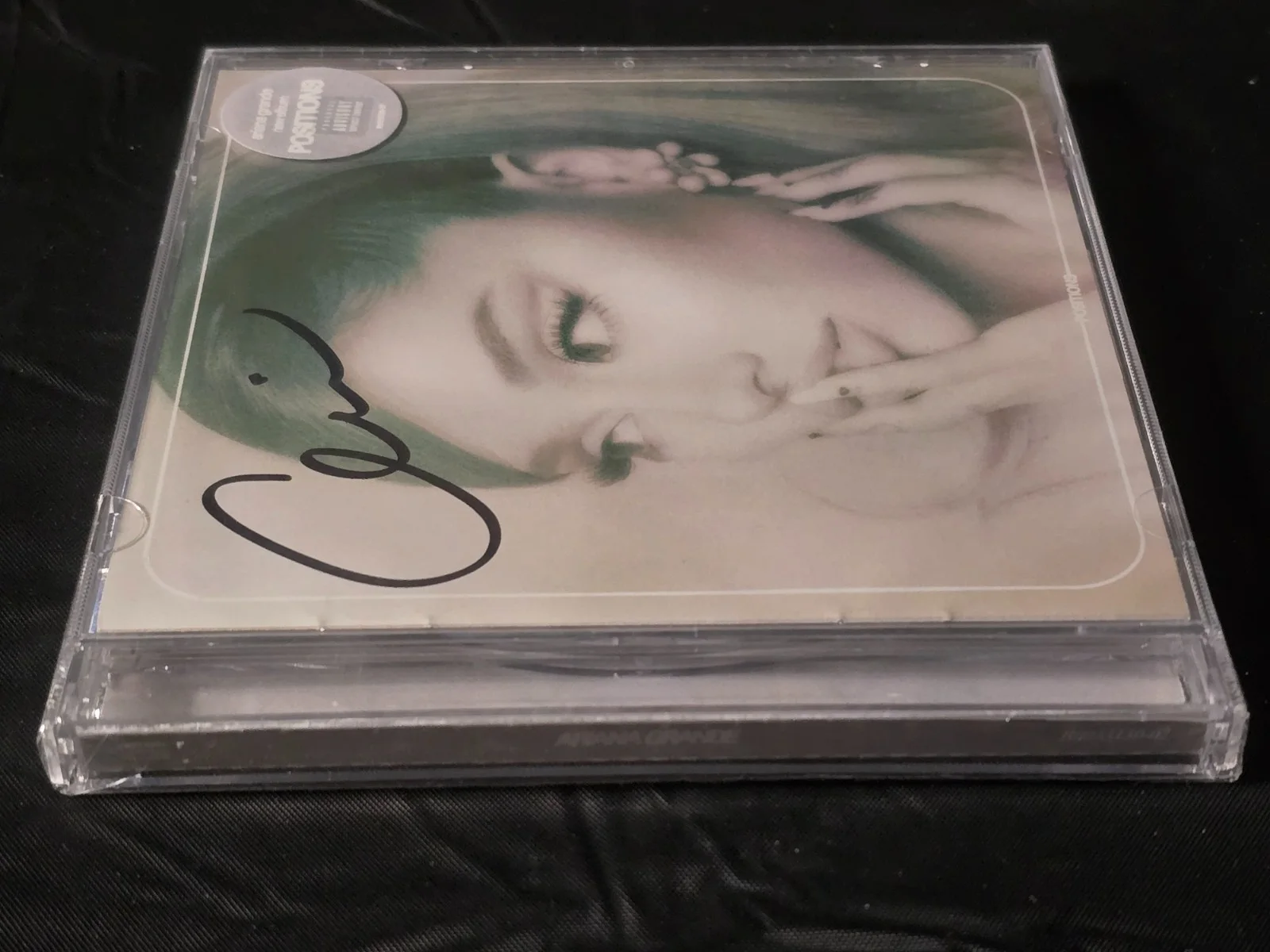 Ariana Grande Signed Autograph Positions CD Sealed - Brand new, image 4