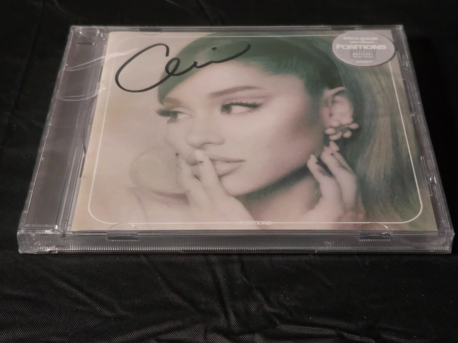 Ariana Grande Signed Autograph Positions CD Sealed - Brand new, image 5