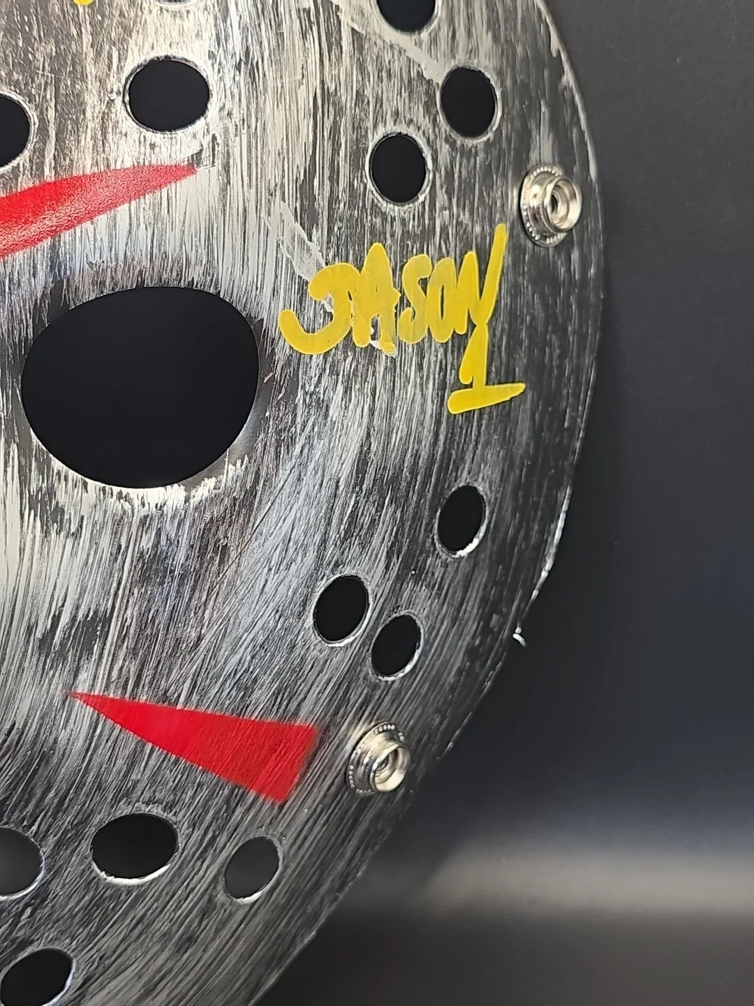 Ari Lehman — Ari Lehman Autograph Jason Mask Beckett Certified, изображение 4