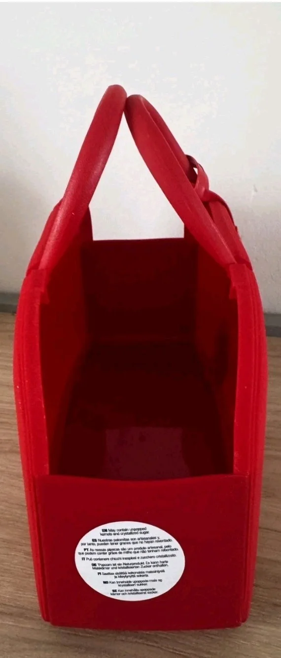 *NEW* The Devil Wears Prada 2 Red Handbag Popcorn Bucket ~ Odeon Cinema, image 3