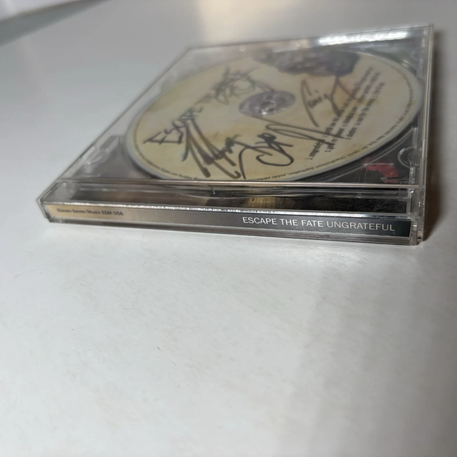Escape The Fate Self Titled & Ungrateful Autographed Signed CD Lot 2 Albums, изображение 5