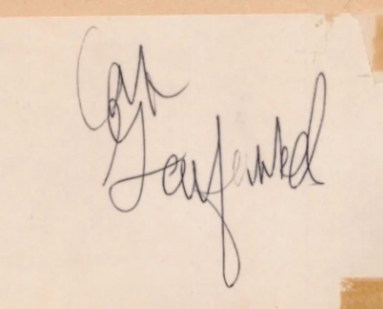 Paul Simon & Art Garfunkel Vintage Autographed 1960s Album Page AMCo LOA 24145, изображение 2
