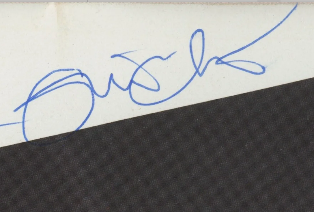 Eric Clapton 1985 Live Aid Autographed Signed Magazine Photo AMCo COA 27095, изображение 2