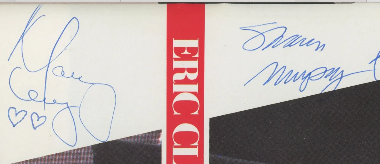 Eric Clapton 1985 Live Aid Autographed Signed Magazine Photo AMCo COA 27095, изображение 3