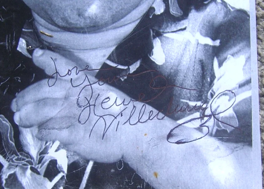 HERVE VILLECHAIZE — HERVE VILLECHAIZE "FANTASY ISLAND" AUTOGRAPH PHOTO, image 2